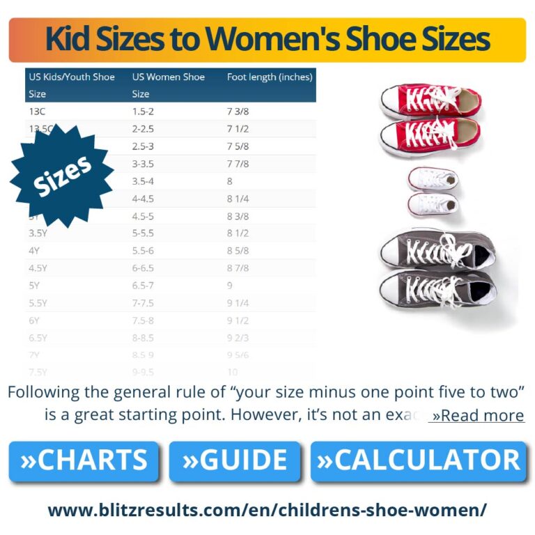 What is a kids size 2 in women’s shoes: The Ultimate Guide