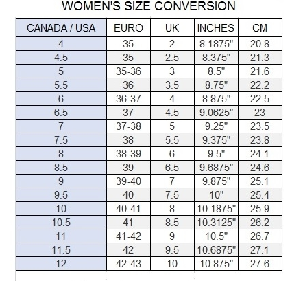 What size is 41 in women’s shoes Canada: Your Ultimate Guide