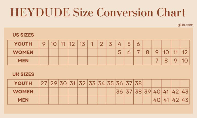 What size is a women’s 8 in men’s Hey Dude shoes: Expert Guide