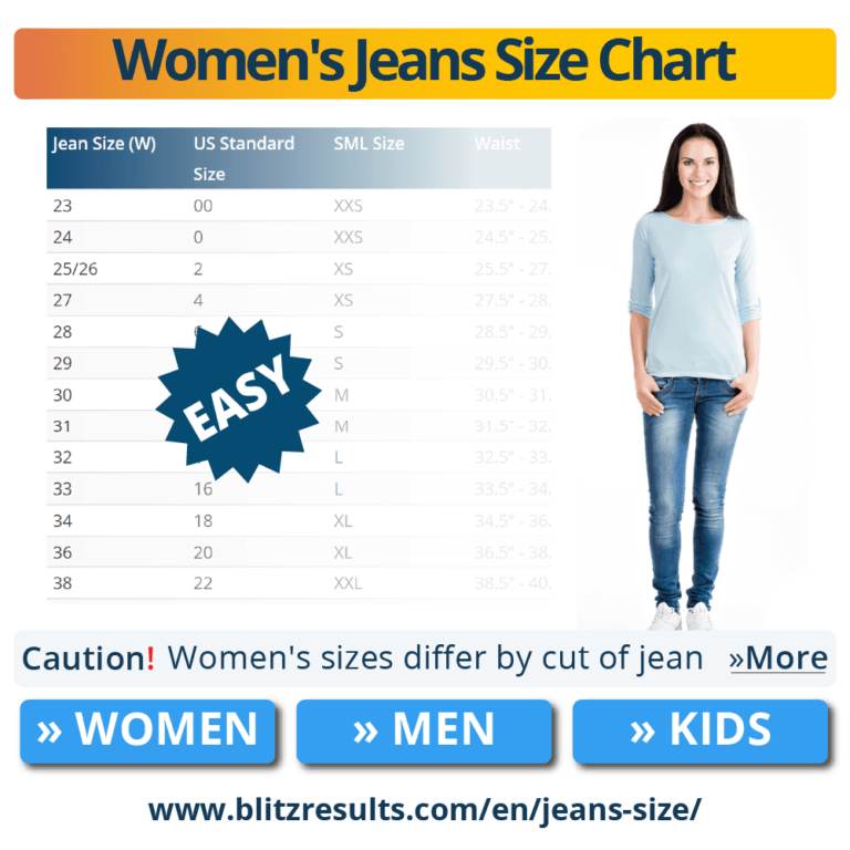 What Size is 23 in Womens Jeans: A Complete Guide